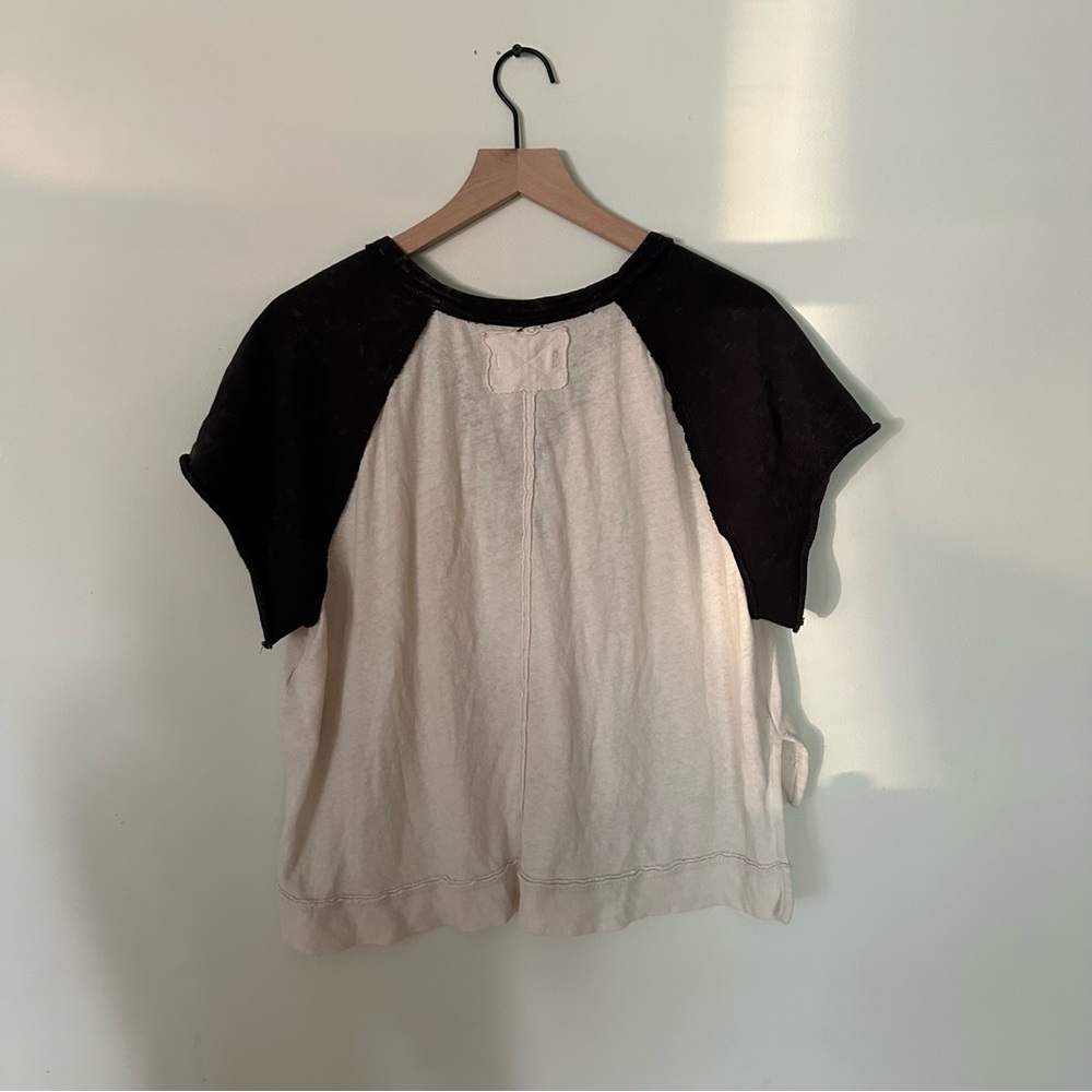Free People Baseball Raglan Tee - Picture 9 of 10